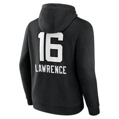 Trevor Lawrence Jacksonville Jaguars Team Wordmark Pullover Hoodie - Black - NFL