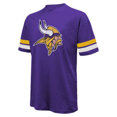Justin Jefferson Minnesota Vikings Majestic Threads Name & Number Oversized Fit T-Shirt - Purple - NFL