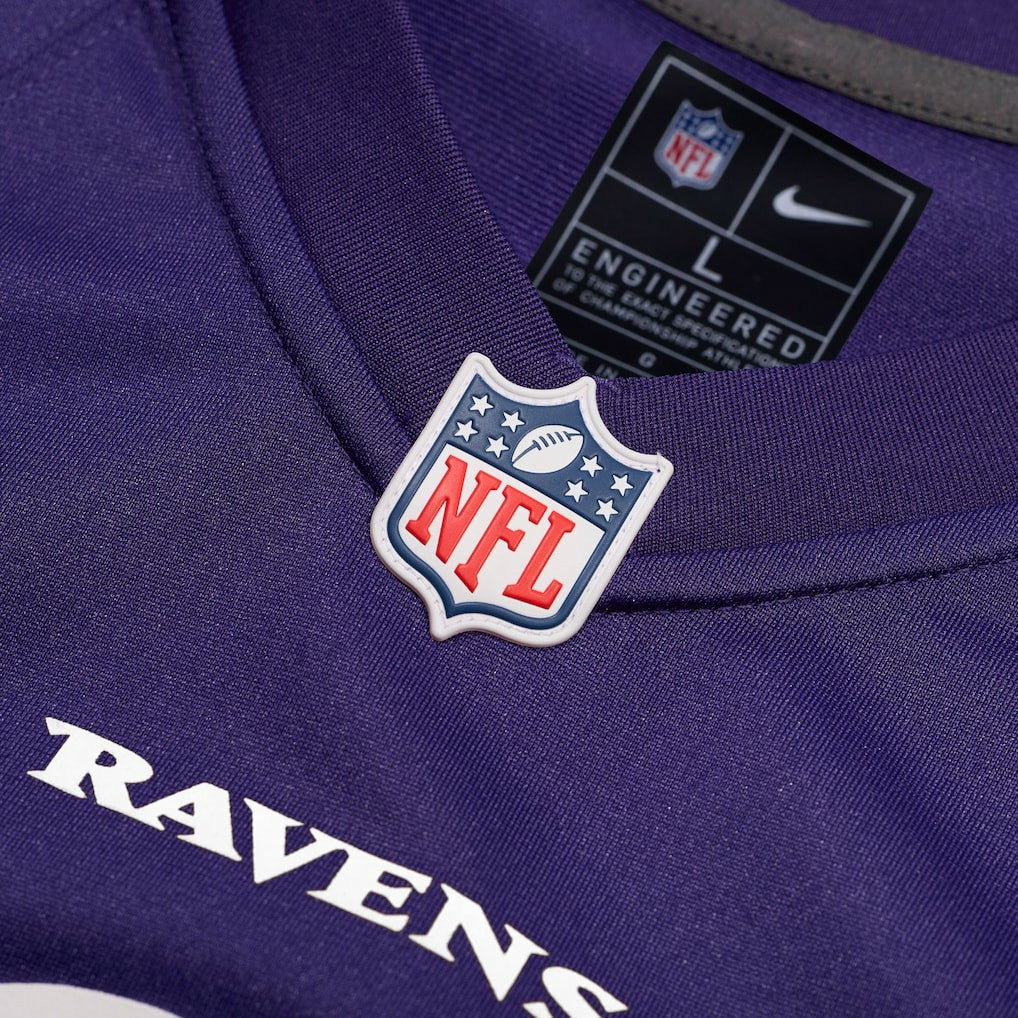 Steve Smith Sr. Baltimore Ravens Retired Player Game Jersey - Purple - Nike