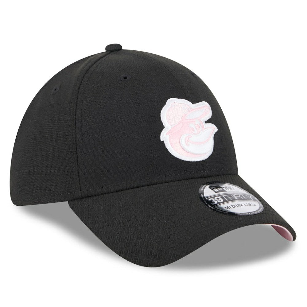 New Era  Baltimore Orioles  Black 2024 Mother's Day 39THIRTY Flex Hat Discount