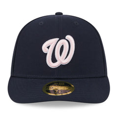 New Era  Washington Nationals  Navy 2024 Mother's Day Low Profile 59FIFTY Fitted Hat for sale
