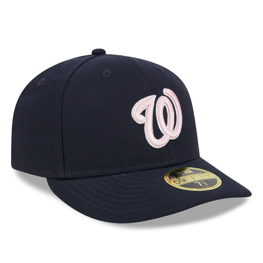 New Era  Washington Nationals  Navy 2024 Mother's Day Low Profile 59FIFTY Fitted Hat for sale