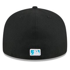 Miami Marlins New Era 2024 Father's Day 59FIFTY Fitted Hat Outlet