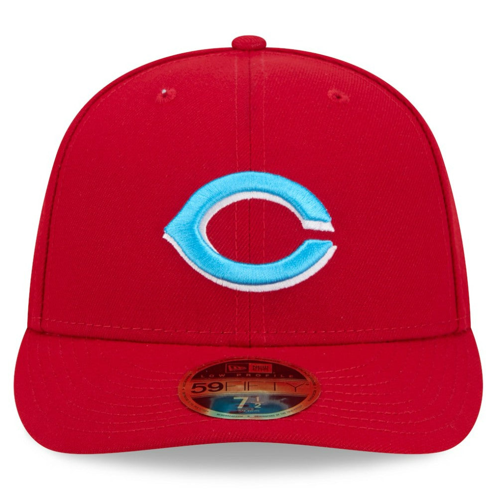 Cincinnati Reds New Era 2024 Father's Day Low Profile 59FIFTY Fitted Hat Near Me