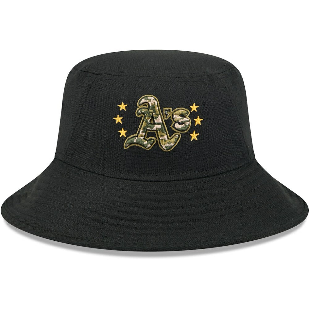 Athletics New Era 2024 Armed Forces Day Bucket Hat Near Me