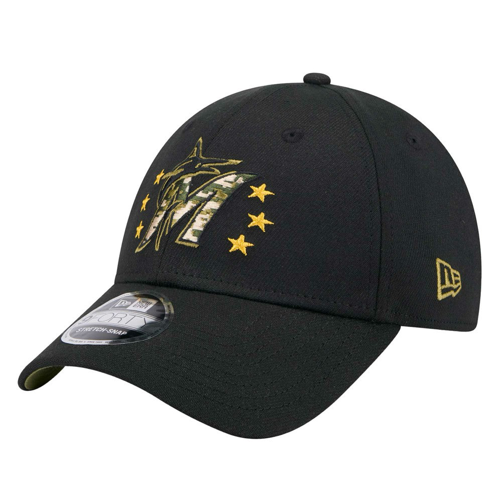 Miami Marlins New Era 2024 Armed Forces Day 9FORTY Adjustable Hat Online