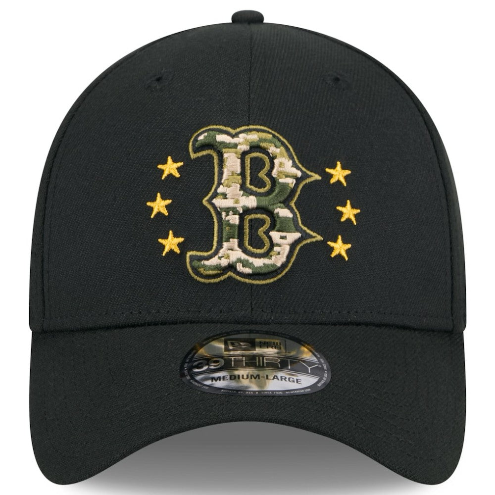 Boston Red Sox New Era 2024 Armed Forces Day 39THIRTY Flex Hat Sale