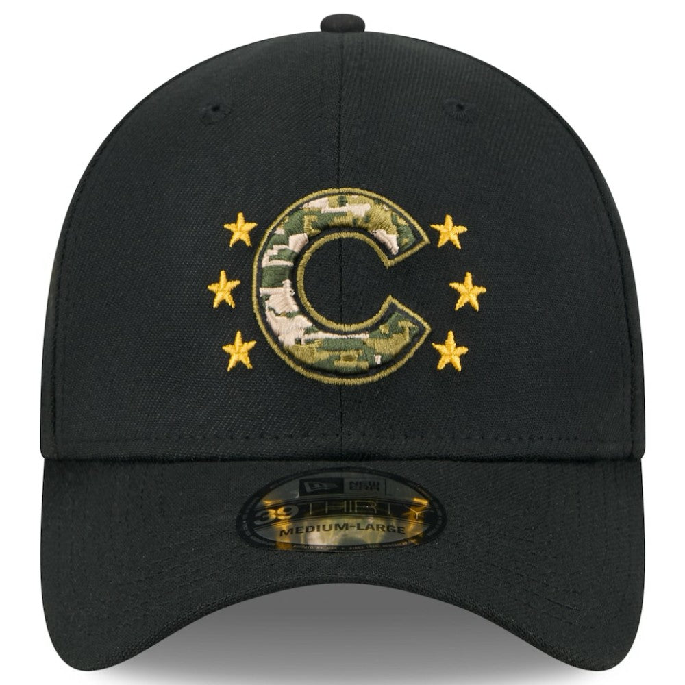 Chicago Cubs New Era 2024 Armed Forces Day 39THIRTY Flex Hat Discount