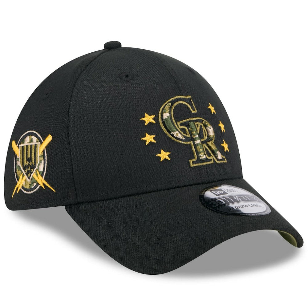 Colorado Rockies New Era 2024 Armed Forces Day 39THIRTY Flex Hat Near Me