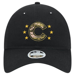 Chicago Cubs New Era Women's 2024 Armed Forces Day 9TWENTY Adjustable Hat for sale