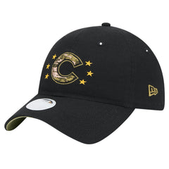 Chicago Cubs New Era Women's 2024 Armed Forces Day 9TWENTY Adjustable Hat for sale
