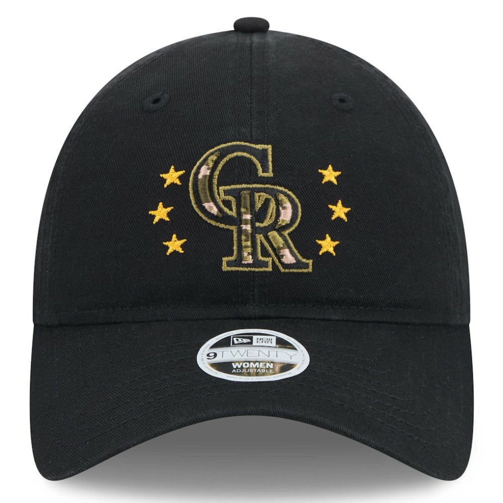 Colorado Rockies New Era Women's 2024 Armed Forces Day 9TWENTY Adjustable Hat Near Me