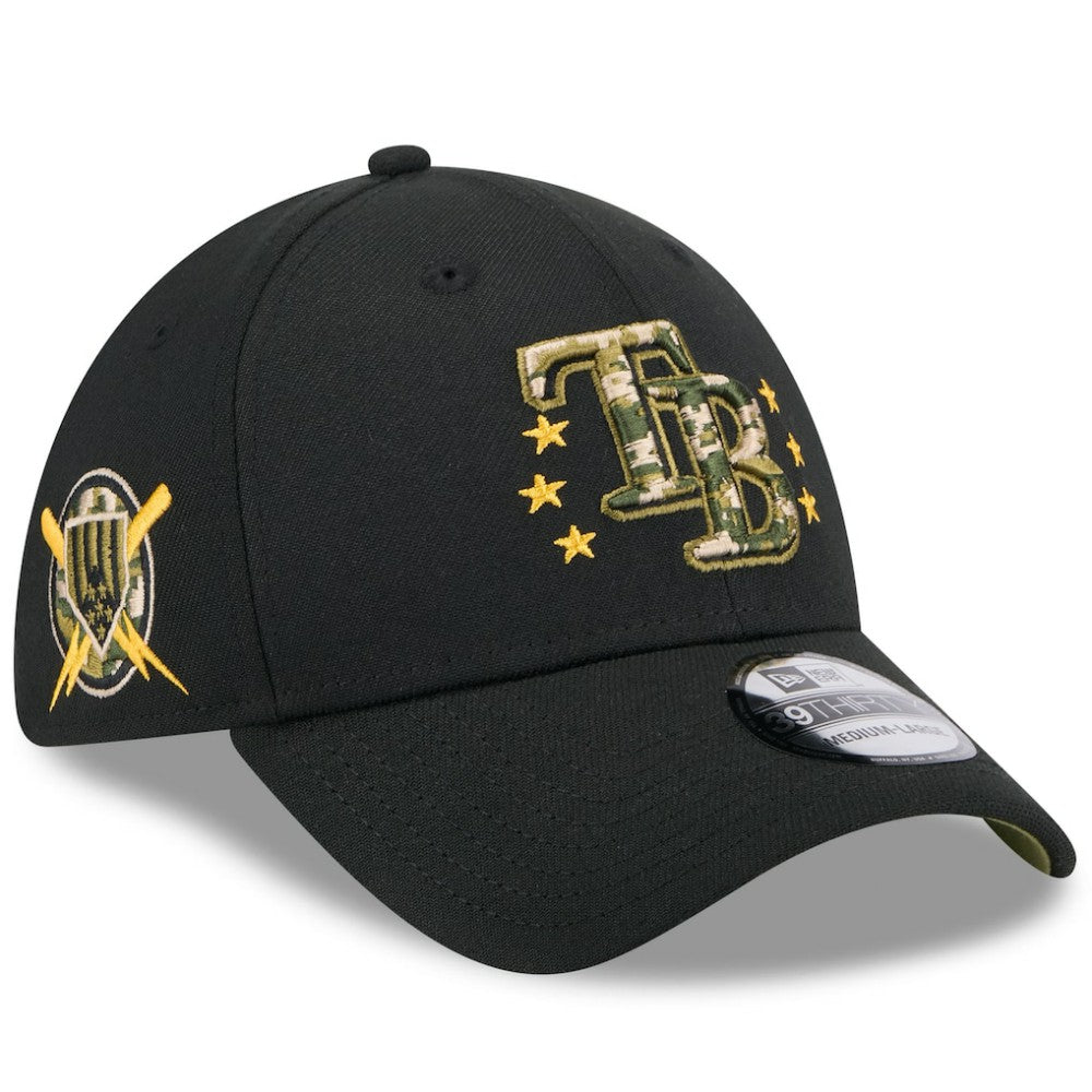 Tampa Bay Rays New Era 2024 Armed Forces Day 39THIRTY Flex Hat for sale