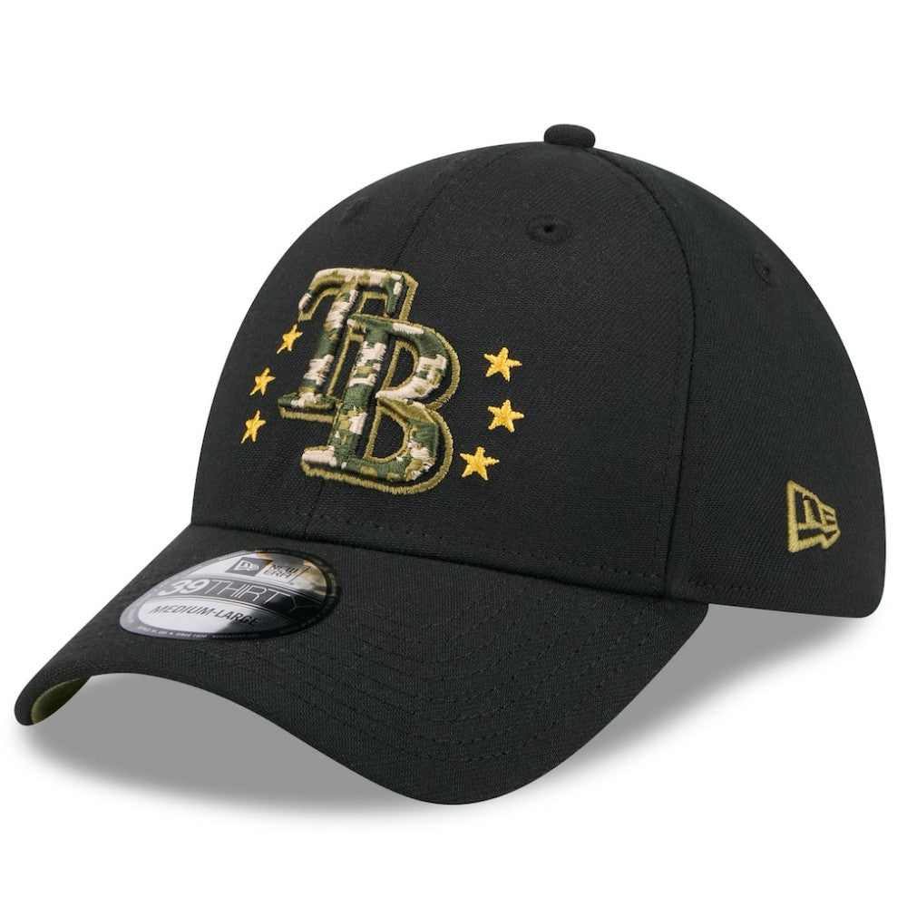 Tampa Bay Rays New Era 2024 Armed Forces Day 39THIRTY Flex Hat for sale