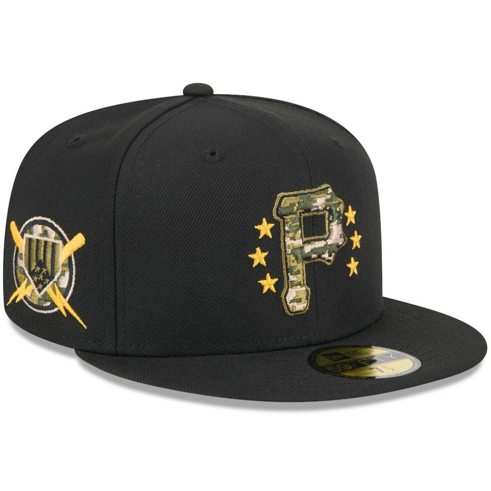Pittsburgh Pirates New Era 2024 Armed Forces Day On-Field 59FIFTY Fitted Hat Sale