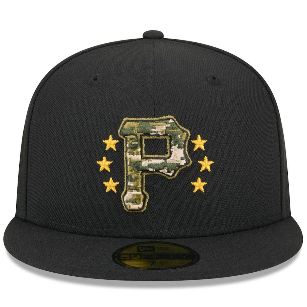 Pittsburgh Pirates New Era 2024 Armed Forces Day On-Field 59FIFTY Fitted Hat Sale
