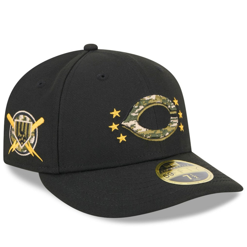 Cincinnati Reds New Era 2024 Armed Forces Day Low Profile 59FIFTY Fitted Hat Discount