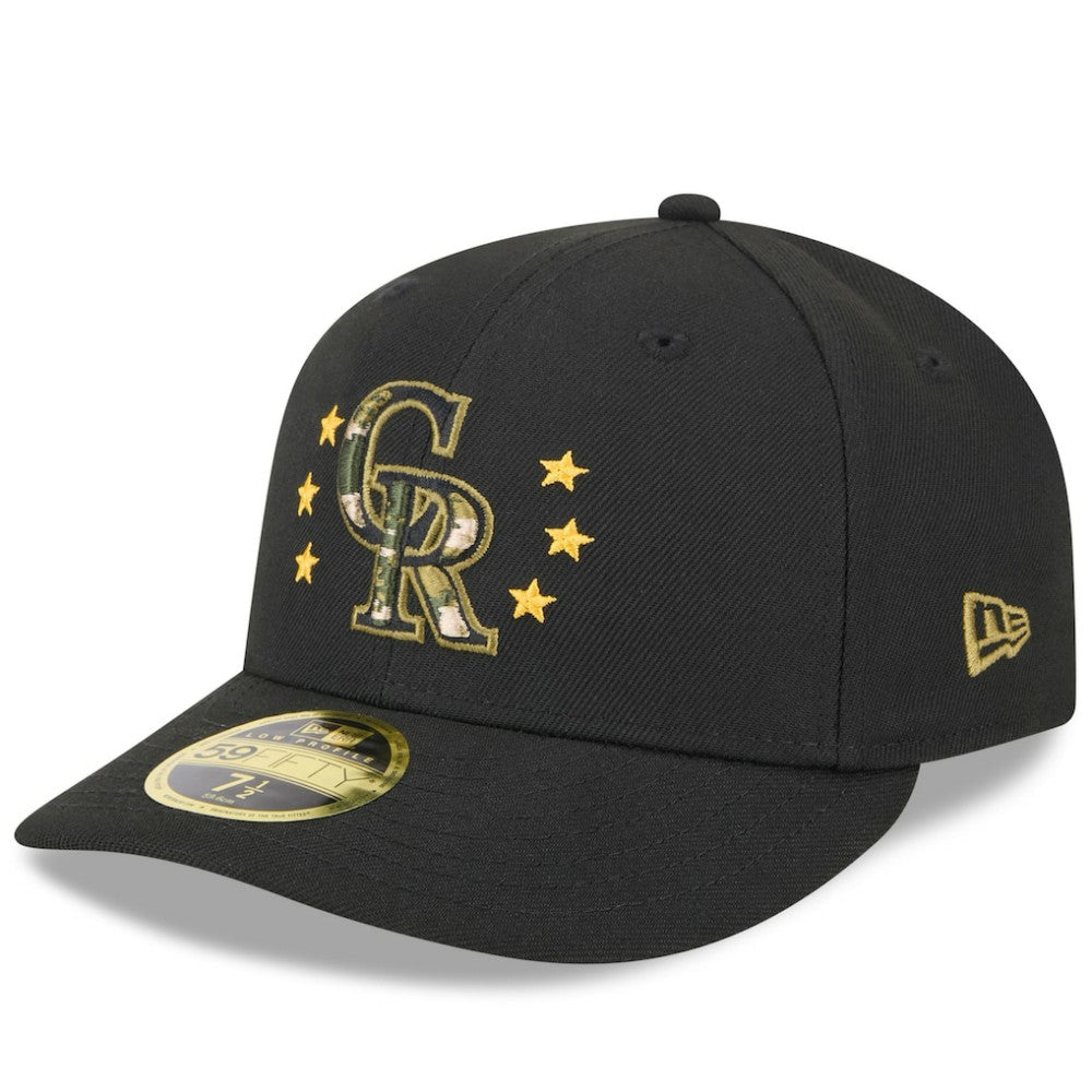 Colorado Rockies New Era 2024 Armed Forces Day Low Profile 59FIFTY Fitted Hat Outlet