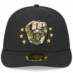 Milwaukee Brewers New Era 2024 Armed Forces Day Low Profile 59FIFTY Fitted Hat for sale