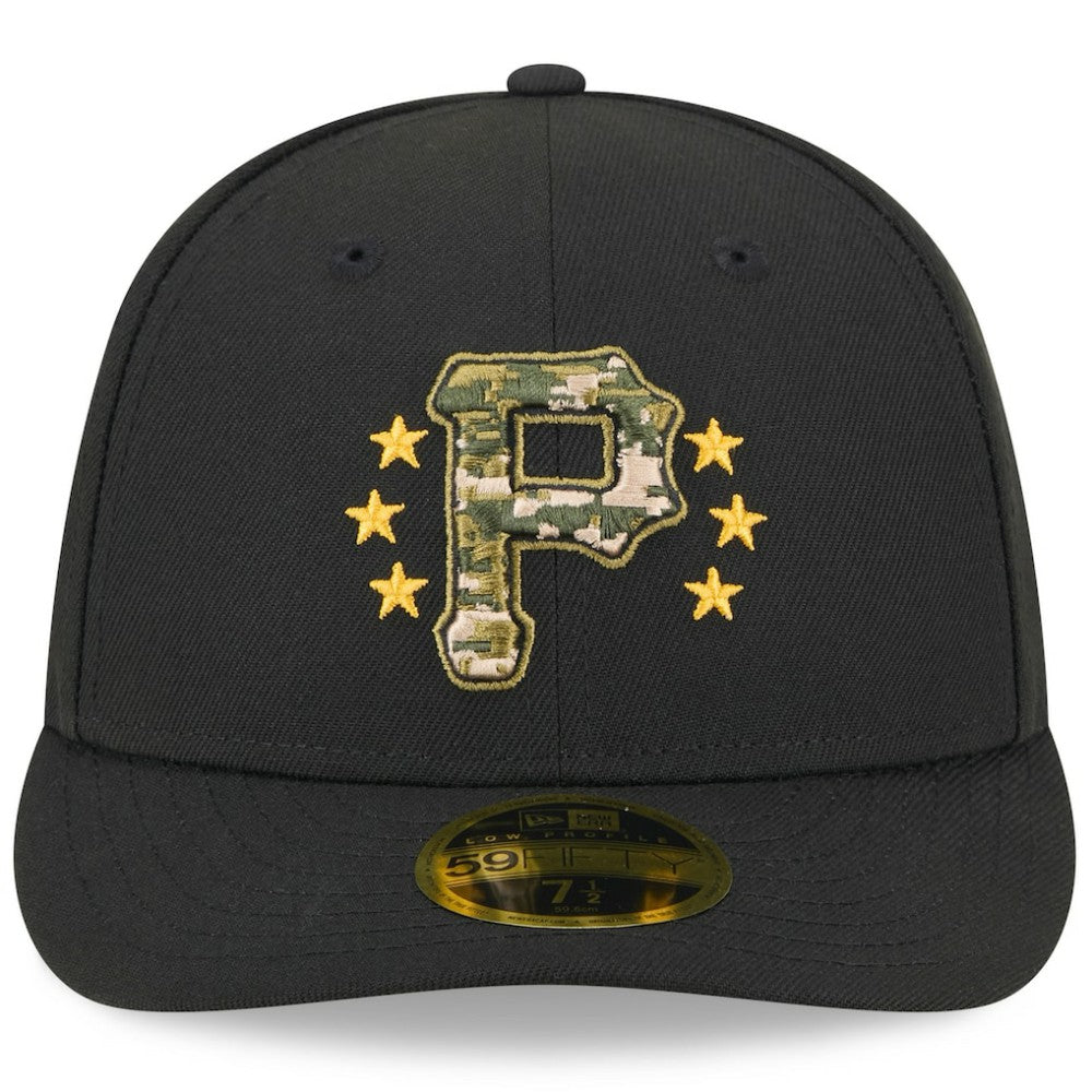 Pittsburgh Pirates New Era 2024 Armed Forces Day Low Profile 59FIFTY Fitted Hat Sale