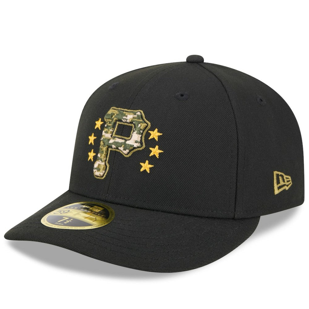 Pittsburgh Pirates New Era 2024 Armed Forces Day Low Profile 59FIFTY Fitted Hat Sale
