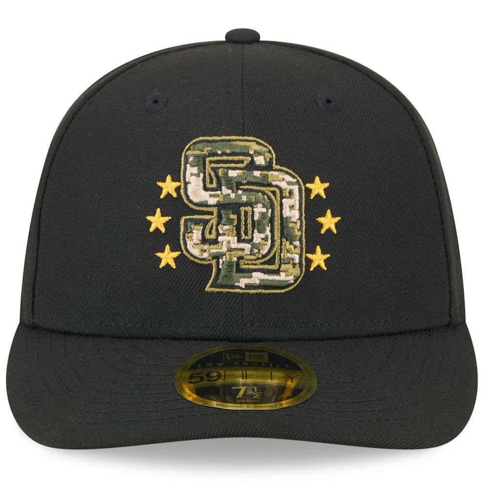 San Diego Padres New Era 2024 Armed Forces Day Low Profile 59FIFTY Fitted Hat Outlet