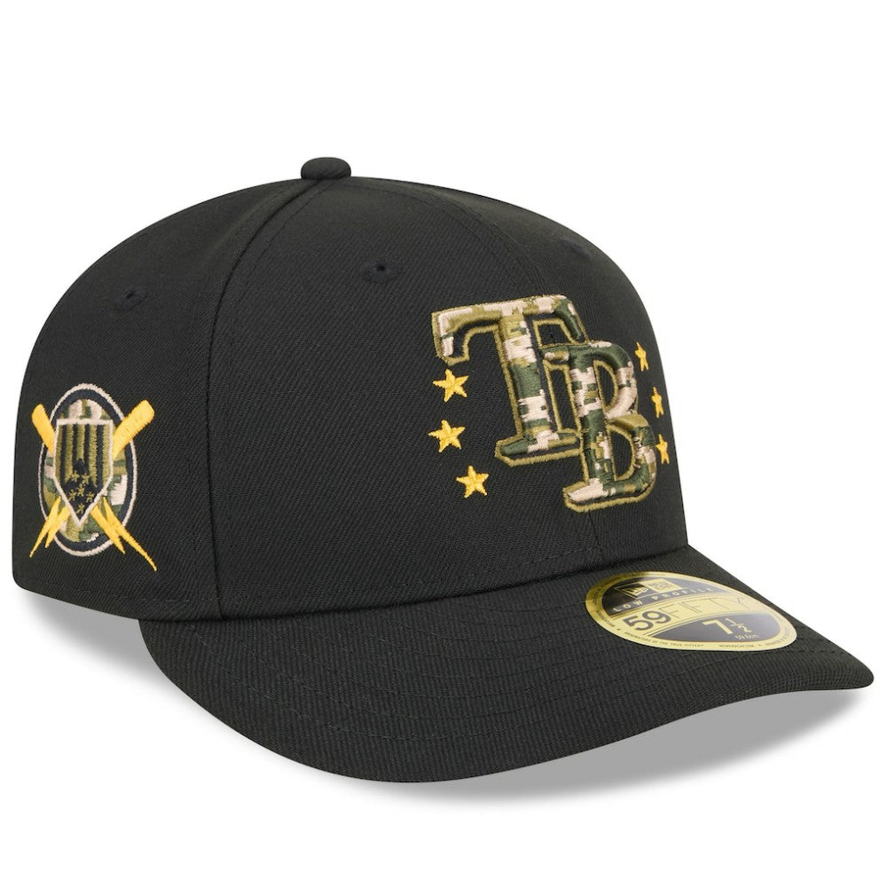Tampa Bay Rays New Era 2024 Armed Forces Day Low Profile 59FIFTY Fitted Hat Near Me