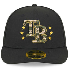 Tampa Bay Rays New Era 2024 Armed Forces Day Low Profile 59FIFTY Fitted Hat Near Me