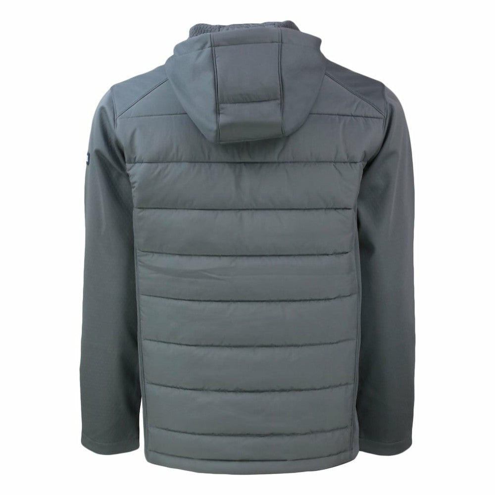 Detroit Tigers Cutter & Buck Big & Tall Evoke Hybrid Eco Softshell Recycled Full-Zip Hoodie Sale