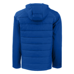 New York Mets Cutter & Buck Evoke Hybrid Eco Softshell Recycled Full-Zip Hoodie Discount