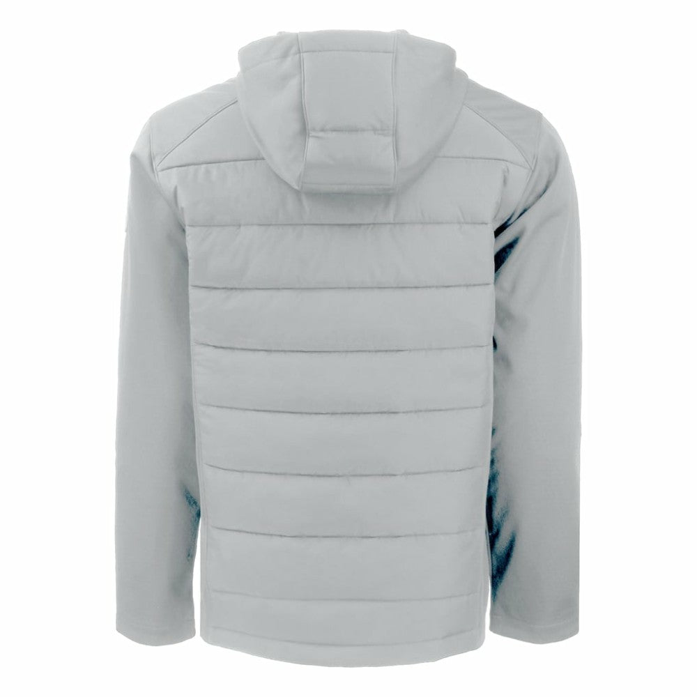 New York Yankees Cutter & Buck Evoke Hybrid Eco Softshell Recycled Full-Zip Hoodie for sale
