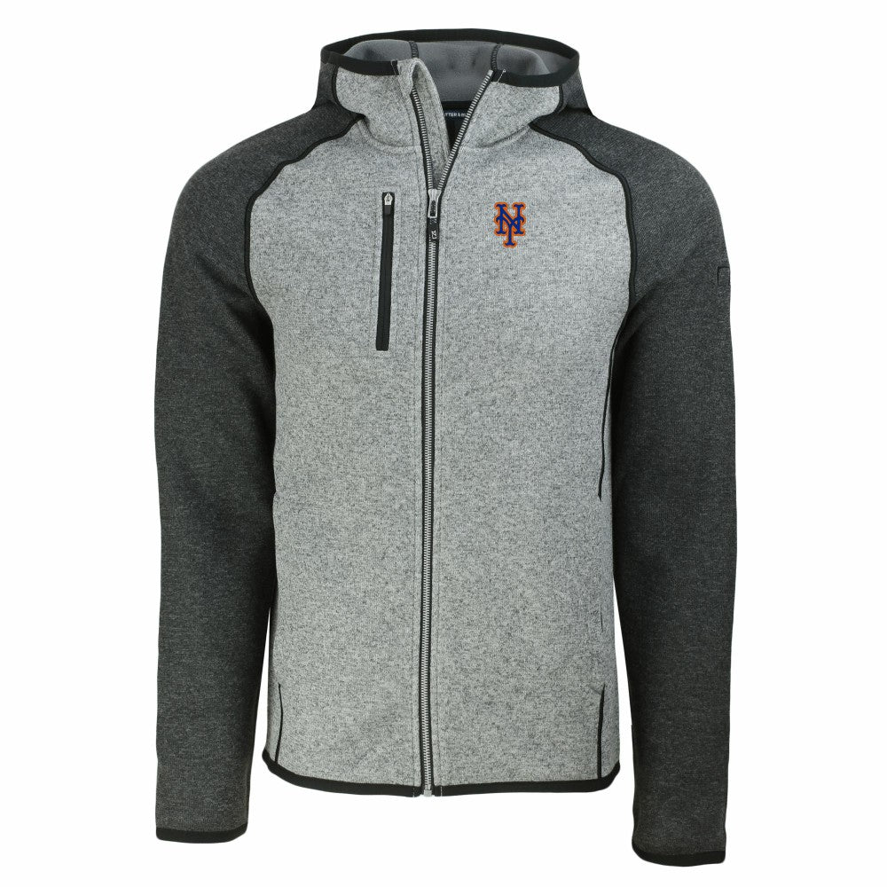 New York Mets Cutter & Buck Mainsail Full-Zip Hooded Jacket Near Me