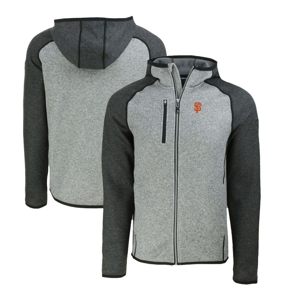 San Francisco Giants Cutter & Buck Mainsail Full-Zip Hooded Jacket Discount