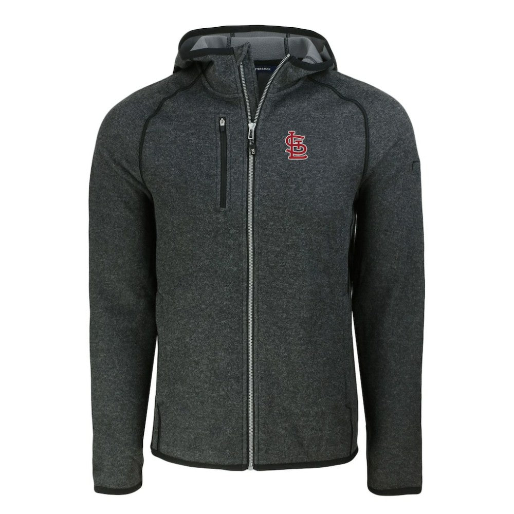 St. Louis Cardinals Cutter & Buck Mainsail Full-Zip Hooded Jacket for sale