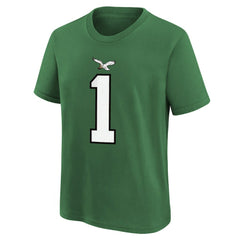 Jalen Hurts Philadelphia Eagles Preschool Player Name & Number T-Shirt - Kelly Green - Nike