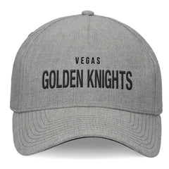 Vegas Golden Knights Fanatics Elements A-Frame Leather Strapback Hat - Heather Gray | Fanatics near me