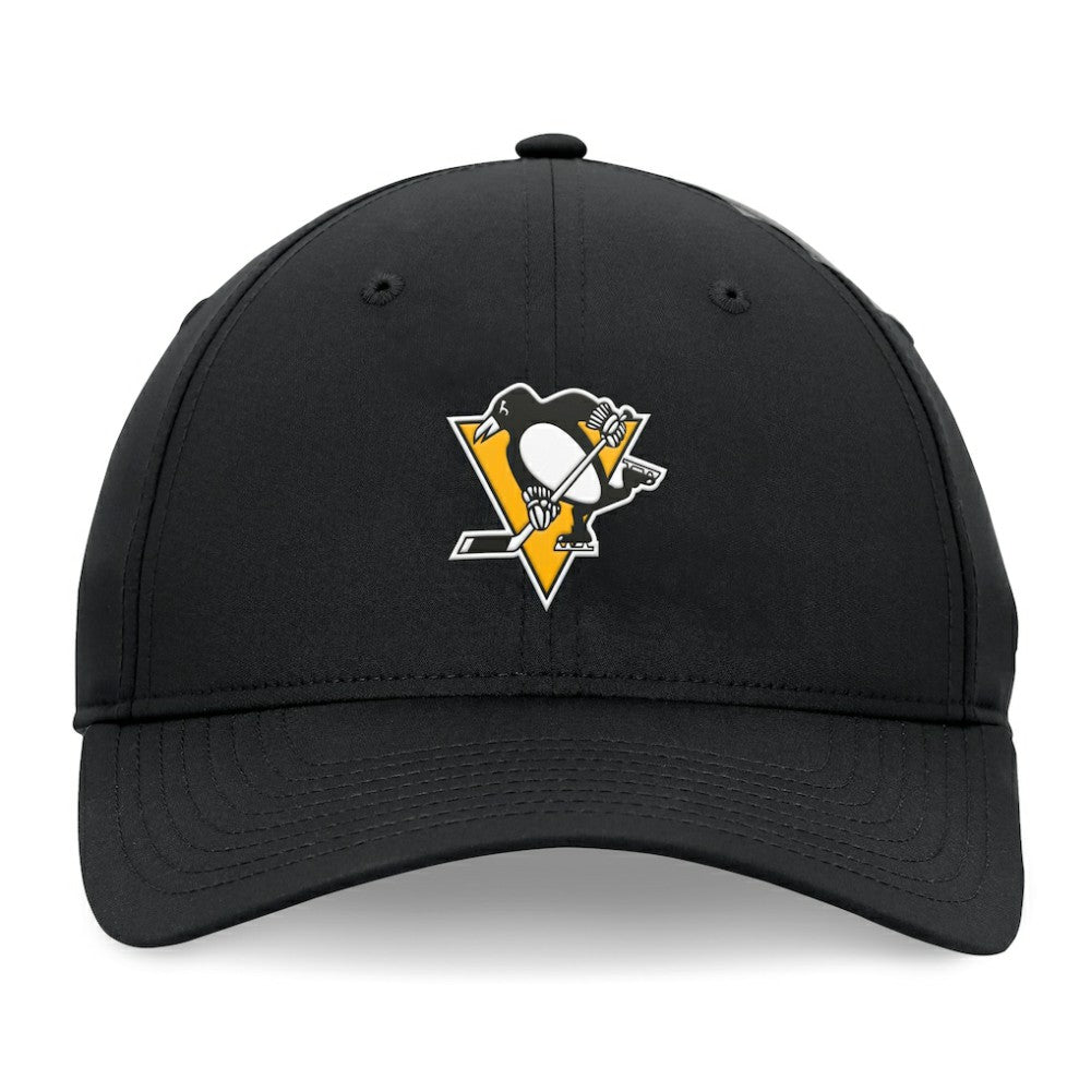 Pittsburgh Penguins Fanatics Front Office Ripstop Adjustable Hat - Black | Fanatics online