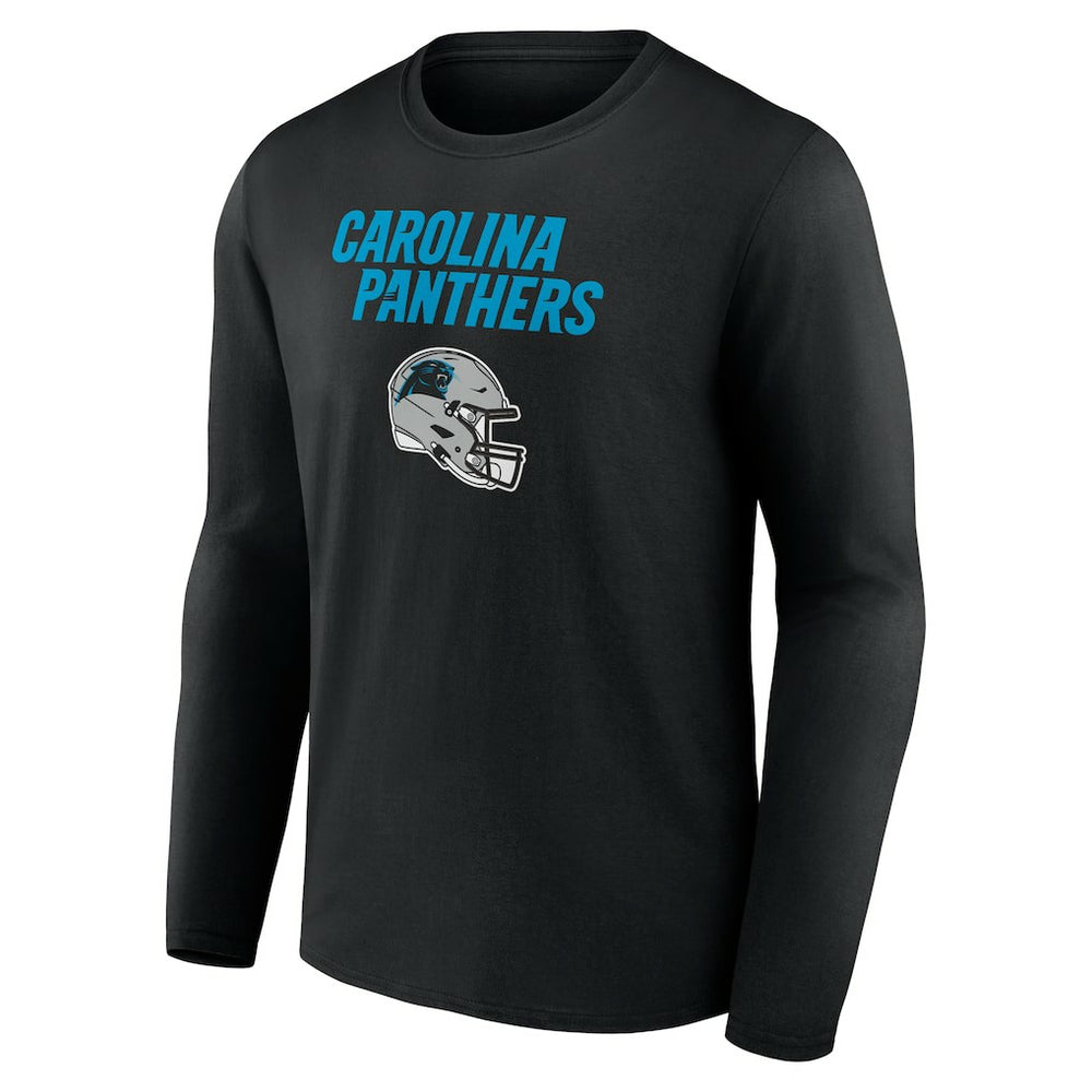 Bryce Young Carolina Panthers Team Wordmark Name & Number Long Sleeve T-Shirt - Black - NFL