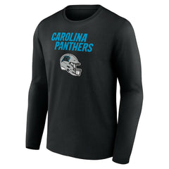 Bryce Young Carolina Panthers Team Wordmark Name & Number Long Sleeve T-Shirt - Black - NFL