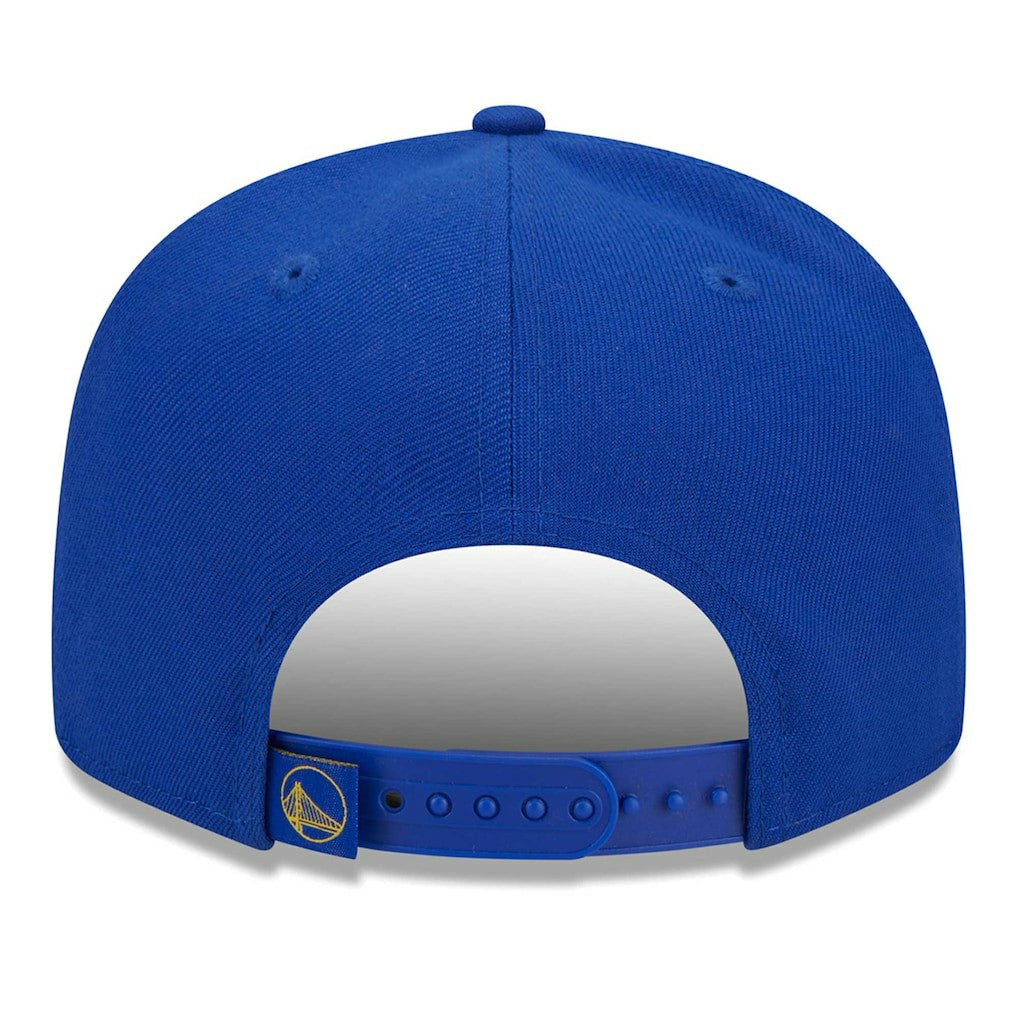 New Era Golden State Warriors Side Logo 9FIFTY Snapback Hat Royal