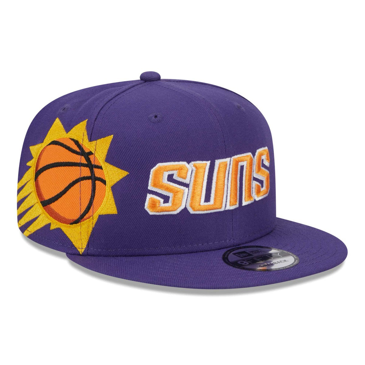 New Era Phoenix Suns Side Logo 9FIFTY Snapback Hat Purple