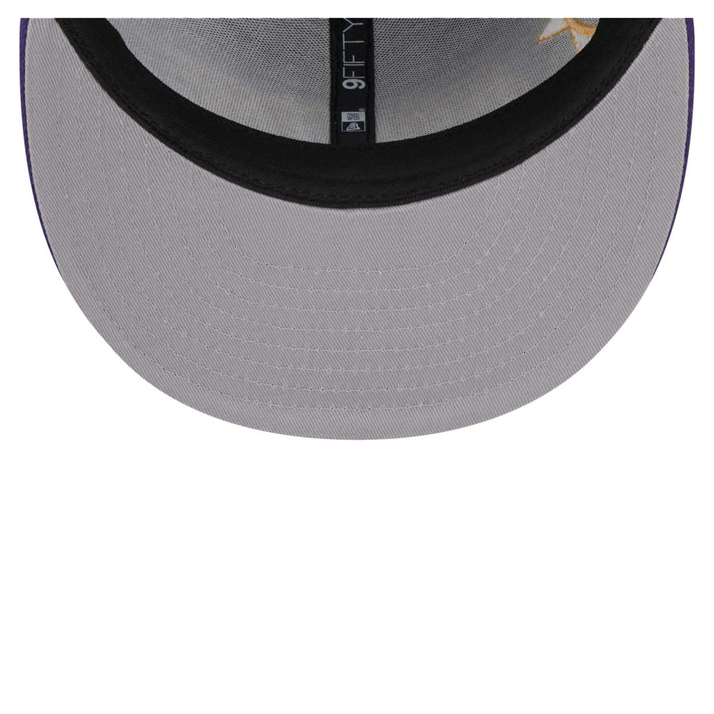 New Era Phoenix Suns Side Logo 9FIFTY Snapback Hat Purple