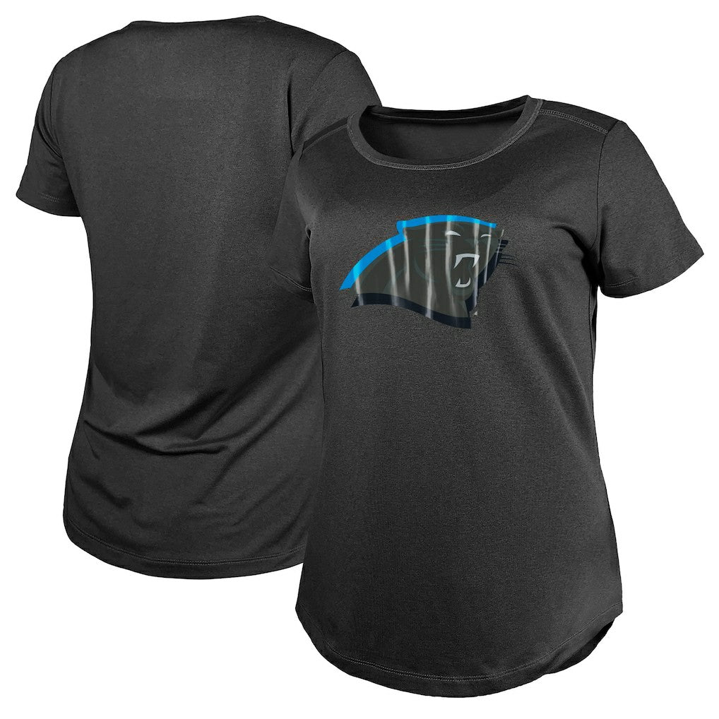 Carolina Panthers New Era Women's 2024 NFL Draft T-Shirt - Charcoal - NFL