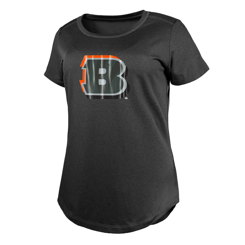 Cincinnati Bengals New Era Women's 2024 NFL Draft T-Shirt - Charcoal - NFL
