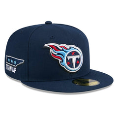 Tennessee Titans New Era 2024 NFL Draft 59FIFTY Fitted Hat - Navy - NFL