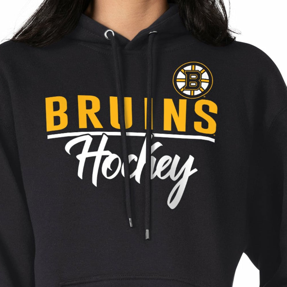Boston Bruins G-III 4Her by Carl Banks Women's Team Sport Tri-Blend Fleece Hoodie - Black | NHL online