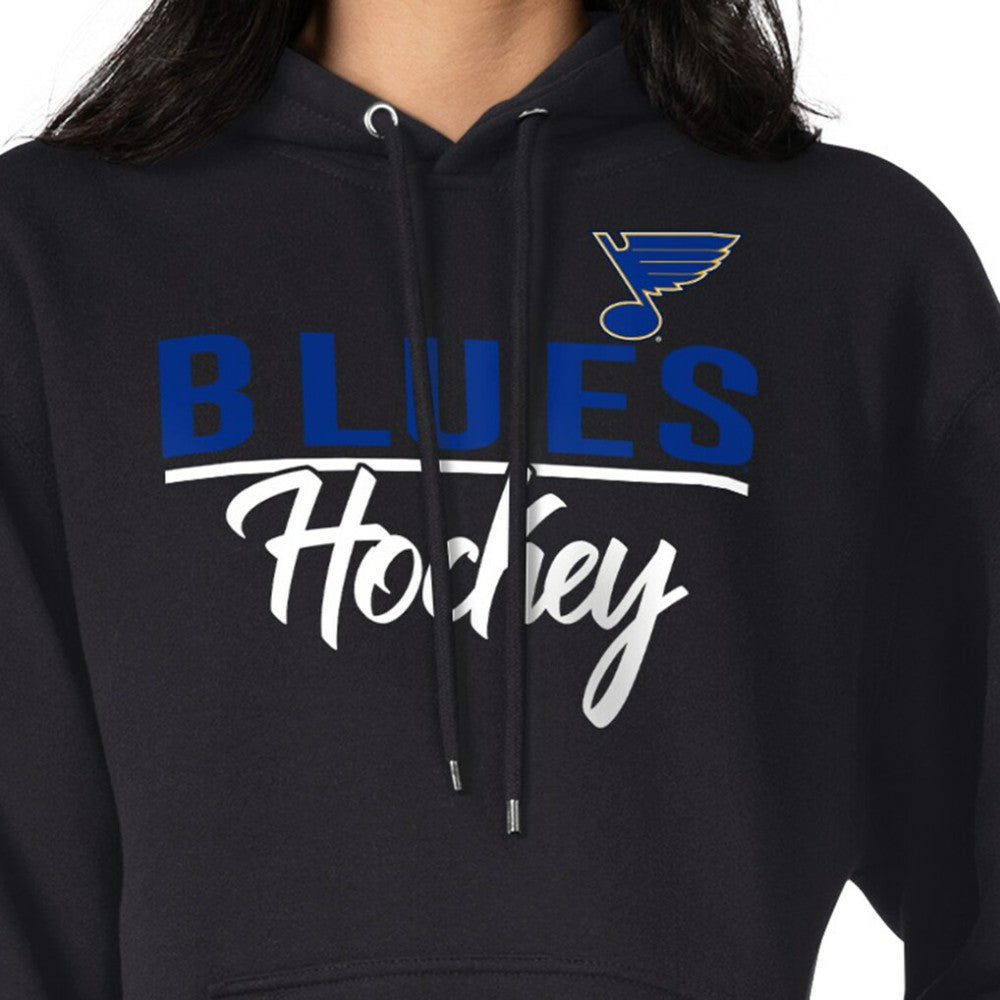 St. Louis Blues G-III 4Her by Carl Banks Women's Team Sport Tri-Blend Fleece Hoodie - Black | NHL sale
