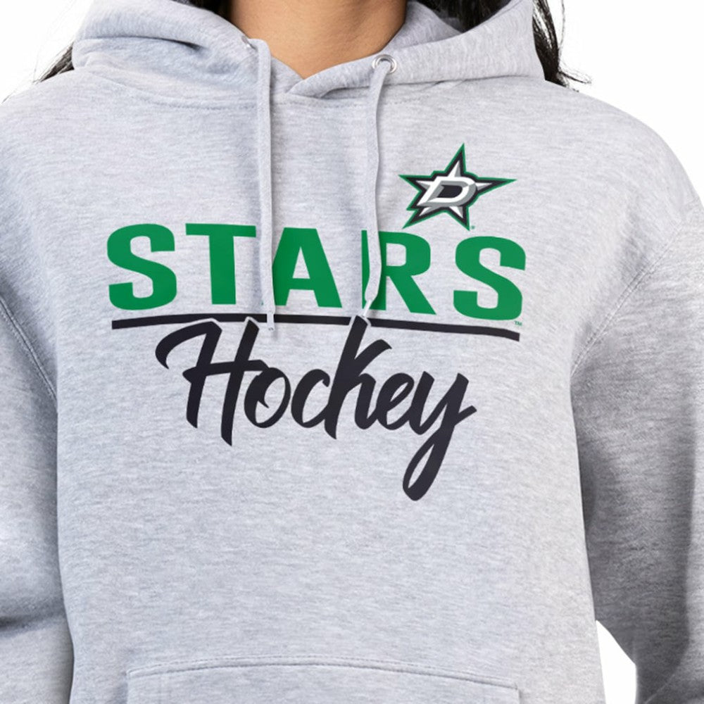Dallas Stars G-III 4Her by Carl Banks Women's Team Sport Tri-Blend Fleece Hoodie - Heather Gray | NHL sale