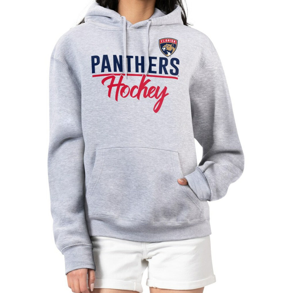 Florida Panthers G-III 4Her by Carl Banks Women's Team Sport Tri-Blend Fleece Hoodie - Heather Gray | NHL on sale