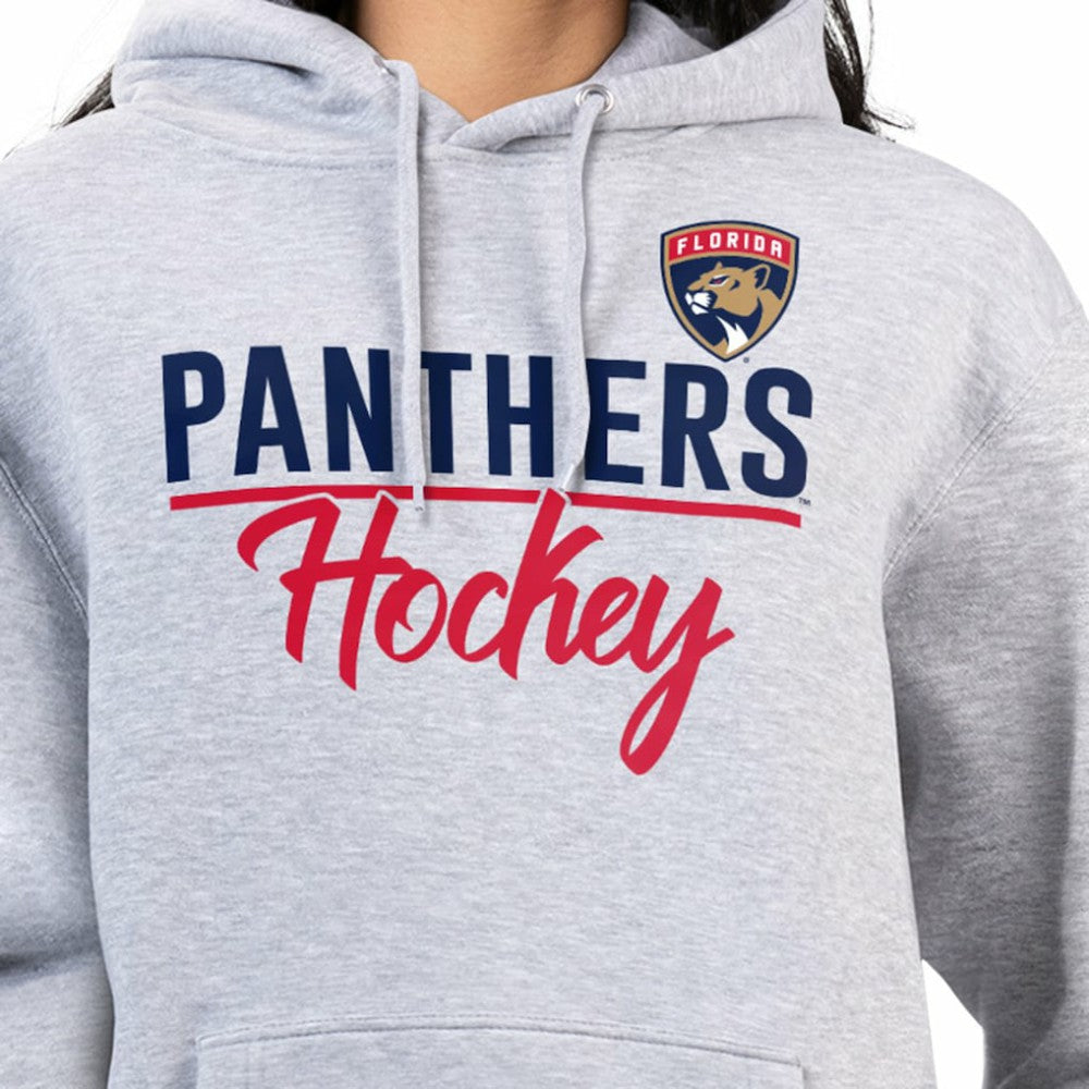 Florida Panthers G-III 4Her by Carl Banks Women's Team Sport Tri-Blend Fleece Hoodie - Heather Gray | NHL on sale